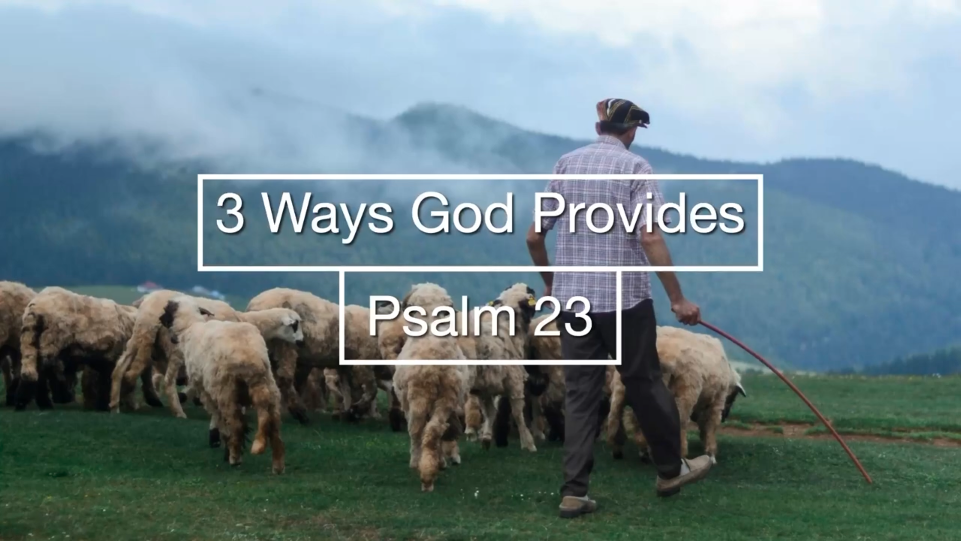 3 Ways God Provides