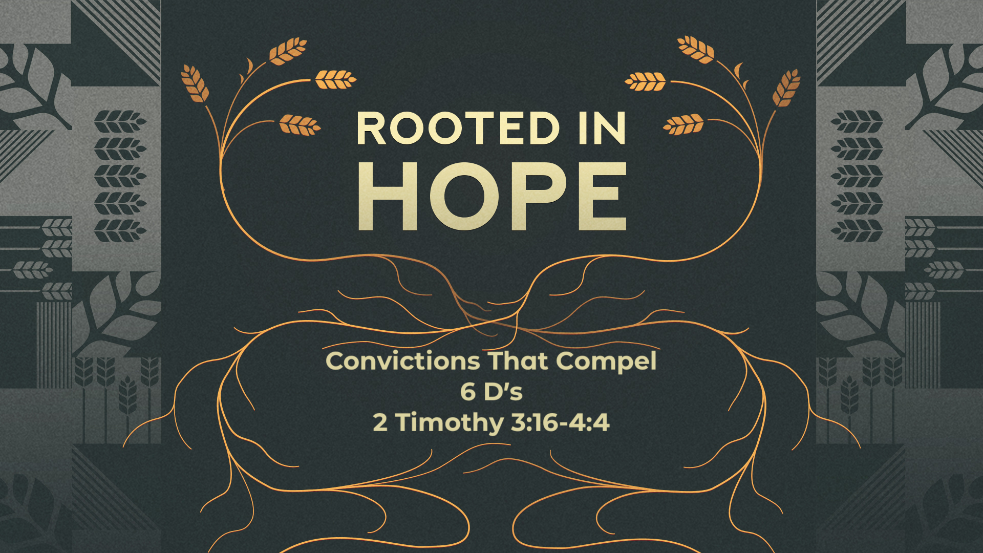 Convictions that Compel – 6 D’s