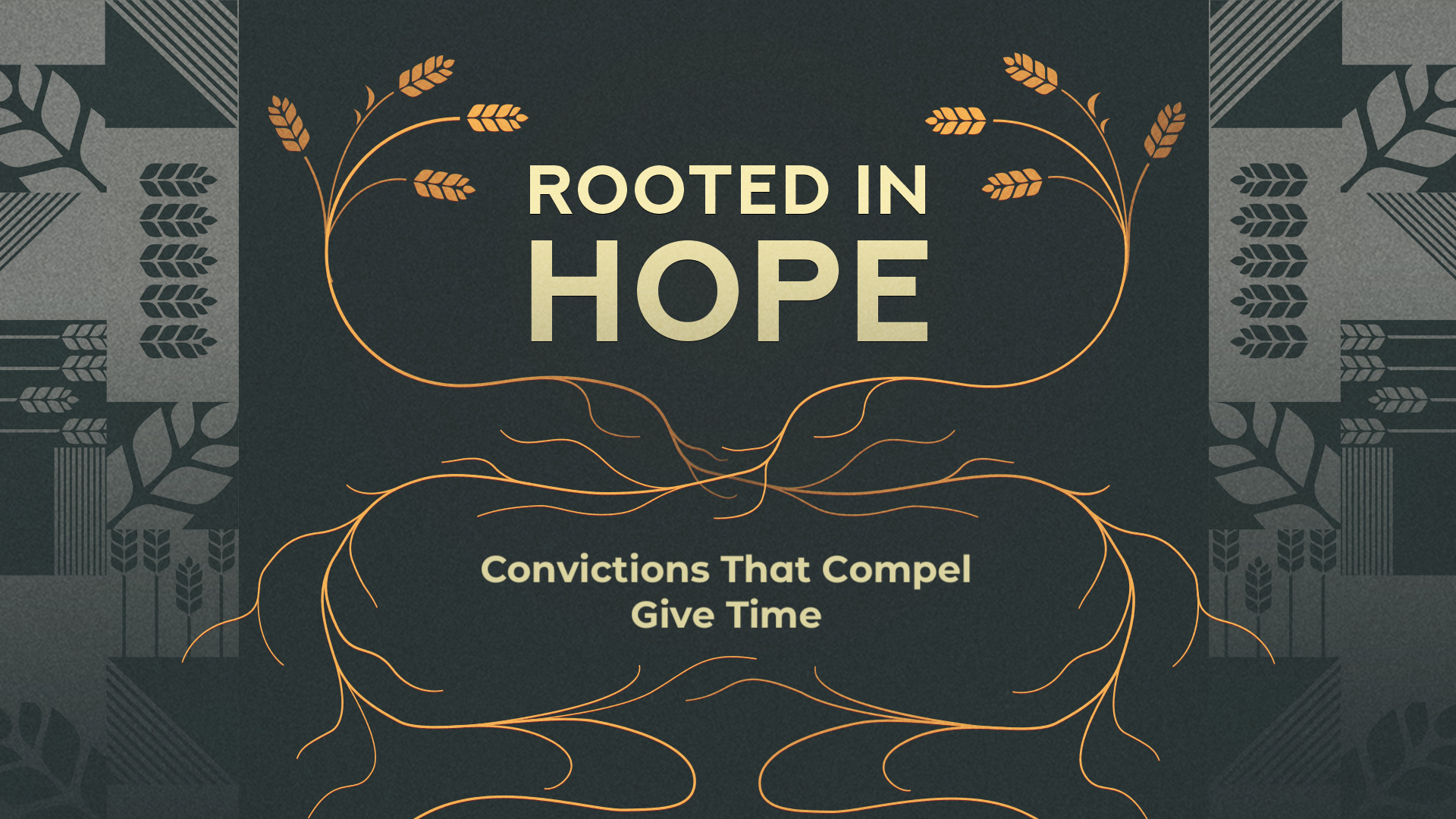 Convictions that Compel – Give Time